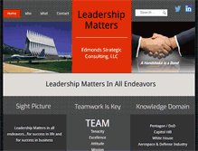 Tablet Screenshot of leadershipusa.com